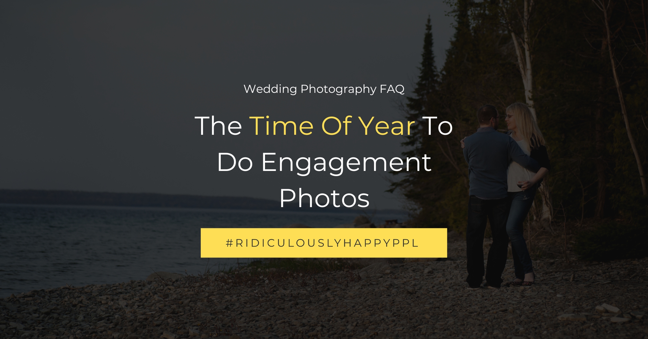 engagement photo season