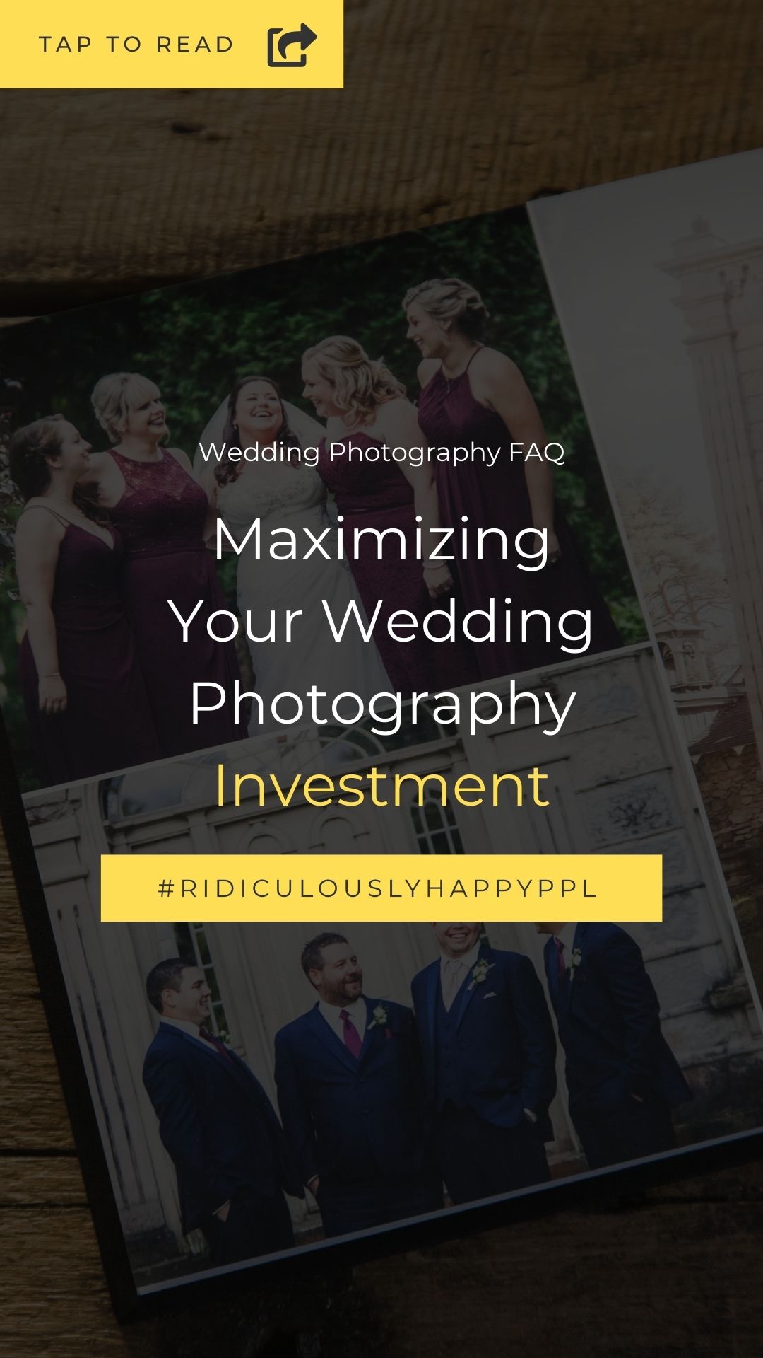 How Do We Make The Most Of Our Wedding Photography Investment?