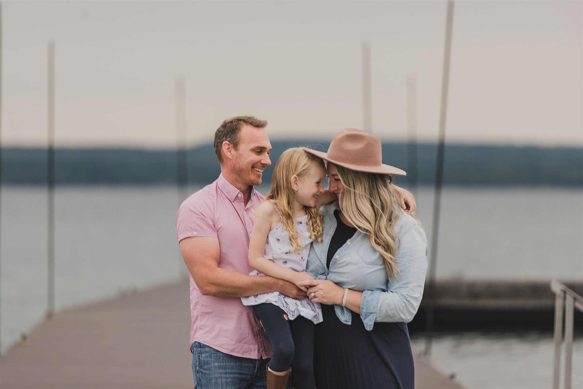 waterfront family photography